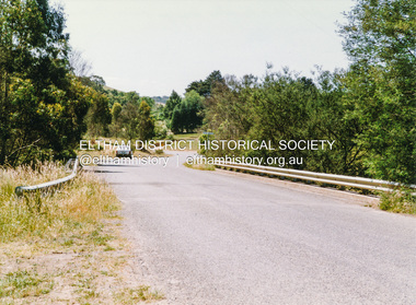 Photograph, Doug Orford, Burkes Bridge across Arthurs Creek, Hurstbridge - Arthurs Creek Road, Hurstbridge, 1991, 1991