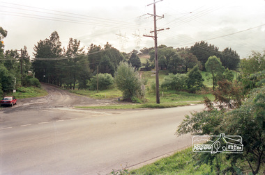 Photograph, Main Road and Parsons Road, Eltham, c.1987