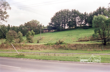 Photograph, Main Road immediately north of intersection with Parsons Road, Eltham, c.1987