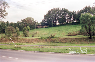Photograph, Main Road immediately north of intersection with Parsons Road, Eltham, c.1987