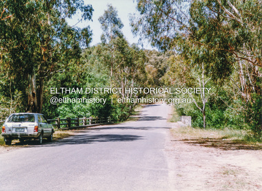 Photograph, Doug Orford, Lintons Bridge across Arthurs Creek, Doctors Gully Road, Nutfield, 1991, 1991
