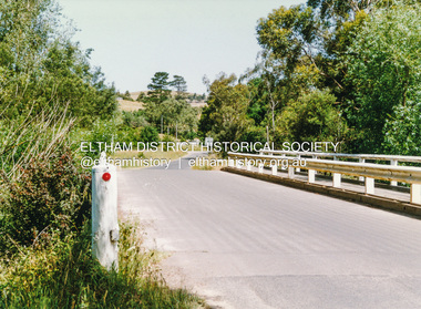 Photograph, Doug Orford, Bridge across Arthurs Creek, Arthurs Creek Road, Arthurs Creek, 1991, 1991
