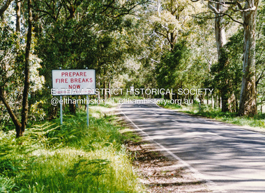 Photograph, Doug Orford, Heidelberg - Kinglake Road near Kinglake, 1991, 1991