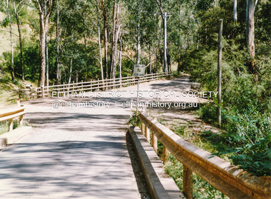 Photograph, Doug Orford, Bridge across Watsons Creek, Clintons Road, Christmas Hills, 1991, 1991
