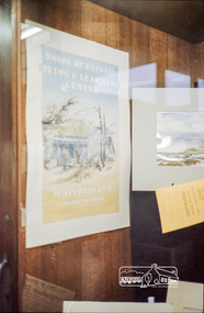 Photograph, Painting classes display, Living and Learning Centre, October 1988