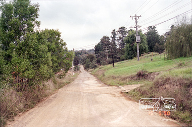 Photograph, Looking south along Parsons Road, Eltham, c.1988