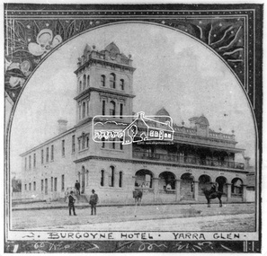 Photograph, The Leader, Burgoyne Hotel, Yarra Glen, 1893