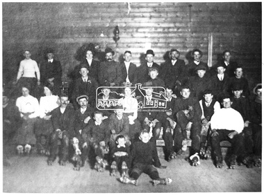 Photograph, Roller Skating Club, Kangaroo Ground Hall