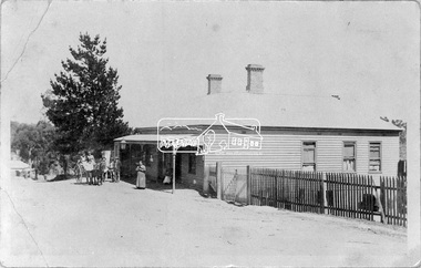 Negative - Photograph, West's Research Hotel, Main Road, Research, c.1910