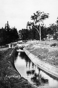 Photograph, Tom Prior, Maroondah Aqueduct, Research, Vic, c.1895