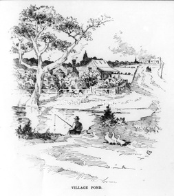 Photograph, The Australasian, Village Pond, Eltham, 2 May 1903