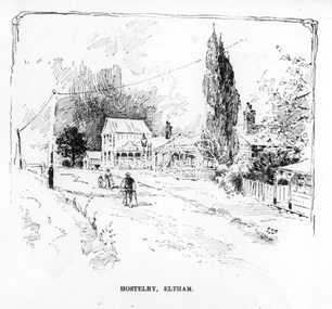 Photograph, The Australasian, Hostelry, Eltham, 2 May 1903