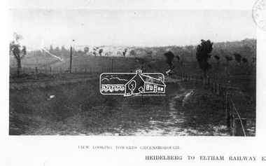 Photograph, The Australasian, View looking towards Greensborough, 1902