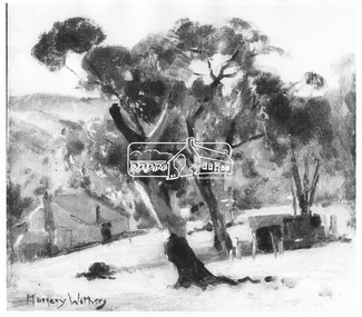 Photograph, Margery Withers, Early Eltham looking towards Montmorency, Margery Withers, 1910