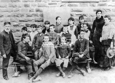 Photograph, 5th Class, Eltham State School, David Clark, Head Teacher, c.1886
