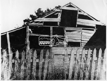 Negative - Photograph, George W. Bell, Sonny Hills Barn, corner of Susan and Bridge Streets, Eltham, c.1960