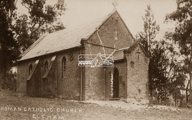 Negative - Photograph, St Mary's Roman Catholic Church, Eltham, c.1910