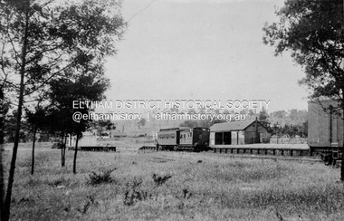 Negative - Photograph, Eltham Railway Station, c.1912