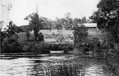 Negative - Photograph, ‘Worlingworth’, Yarra River, Eltham
