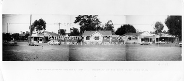 Negative - Photograph, Ian McDonald (Shire of Eltham), Main Road, between Arthur Street and Dudley Street, Eltham, 4 Jan. 1968