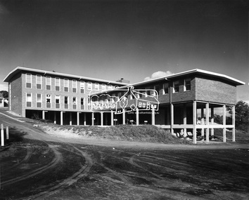 Photograph, Hugh Fisher, Eltham - Shire Office from rear, 1965