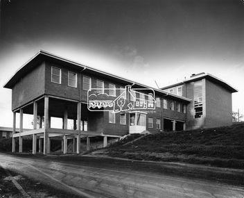 Photograph, Hugh Fisher, Eltham - Shire Office from rear (west side), 1965