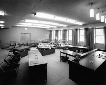 Photograph, Hugh Fisher, Eltham - View of Council Chamber, 1965