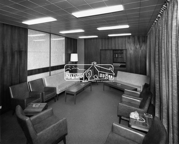 Photograph, Hugh Fisher, Eltham - Shire President's Room, 1965