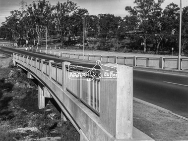 Photograph, Shire of Eltham, New bridge over the Plenty River, Lower Plenty, Nov. 1966