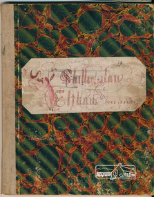 Book, Exercise Book, 1890