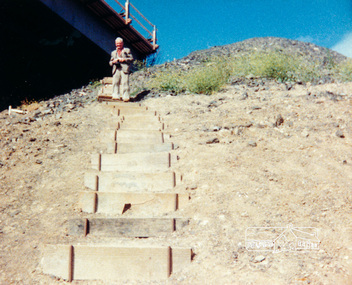 Photograph, Bridge construction over the Plenty River; Greensborough Bypass construction, c.1986, 1986c