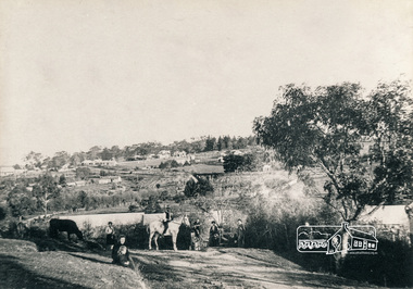 Photograph, View of 'Willis Vale', Greensborough, 1906, 1906c