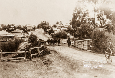Photograph, Main Street, Greensborough, c.1900, 1900c