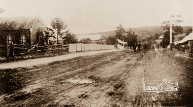 Photograph, Main Street, Greensborough, c.1910, 1910c