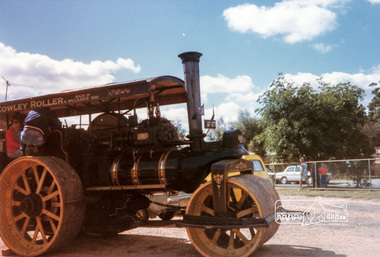 Photograph, Steam Roller, Whittlesea Show, 1985