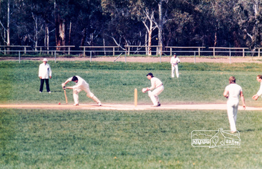 Photograph, Lower Eltham Cricket Club, Eltham Lower Park, 1985