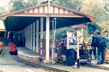 Photograph, Diamond Valley Railway, Eltham Lower Park, 1985, 1985