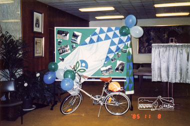 Photograph, Opening of the Eltham Lower Park Bike Track, 1985