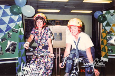 Photograph, Opening of the Eltham Lower Park Bike Track, 1985, 1985