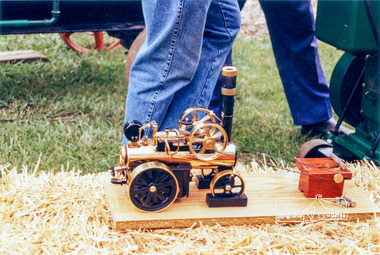 Photograph, Traction engines, Eltham Community Festival, Alistair Knox Park, 1991, 1991