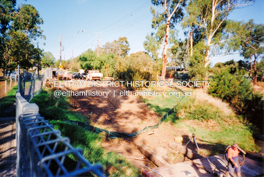 Photograph, Reconstruction of Brougham Street Bridge, Eltham, March-August 2009, 2009