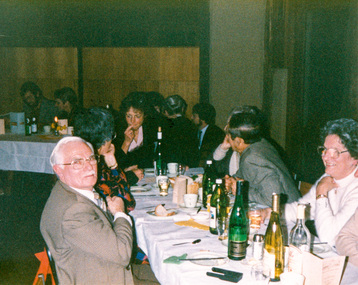 Photograph, Peter Bassett-Smith, Bruce Ness, Joy Ness and Gwen Orford, 08/07/1987