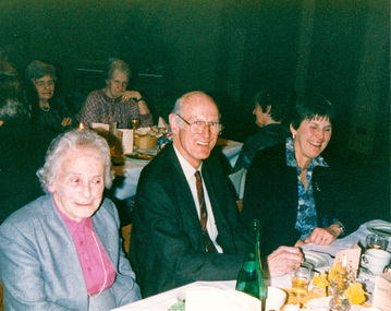 Photograph, Jean and Alan Gardner and Lu Robertson, 08/07/1987
