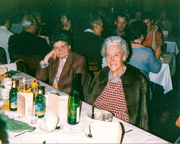 Photograph, Shire of Eltham Historical Society 20th Anniversary dinner, St Margaret's Hall, 8 July 1987, 08/07/1987