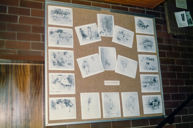 Photograph, Peter Bassett-Smith, Images of sketches from Walter Withers' notebook, 1988