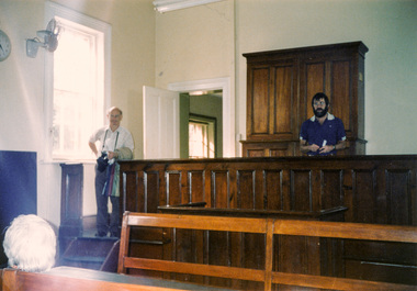 Photograph, Eltham Courthouse, 730 Main Road, Eltham; 15 April 1989, 15/04/1989