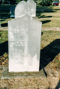 Photograph, Henry Vivian Wingrove and Isabella Margaret Wingrove graves, Saint Helena (Saint Katherine Anglican) Churchyard, St Helena