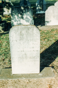 Photograph, Caroline Ada Wingrove and Walter Wingrove graves, Saint Helena (Saint Katherine Anglican) Churchyard, St Helena