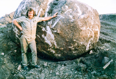 Photograph, Sourcing of the rock for the Walter Withers Memorial