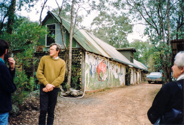 Photograph, Visit to Clifton Pugh's home, Dunmoochin, 26 May 1991, 26/05/1991